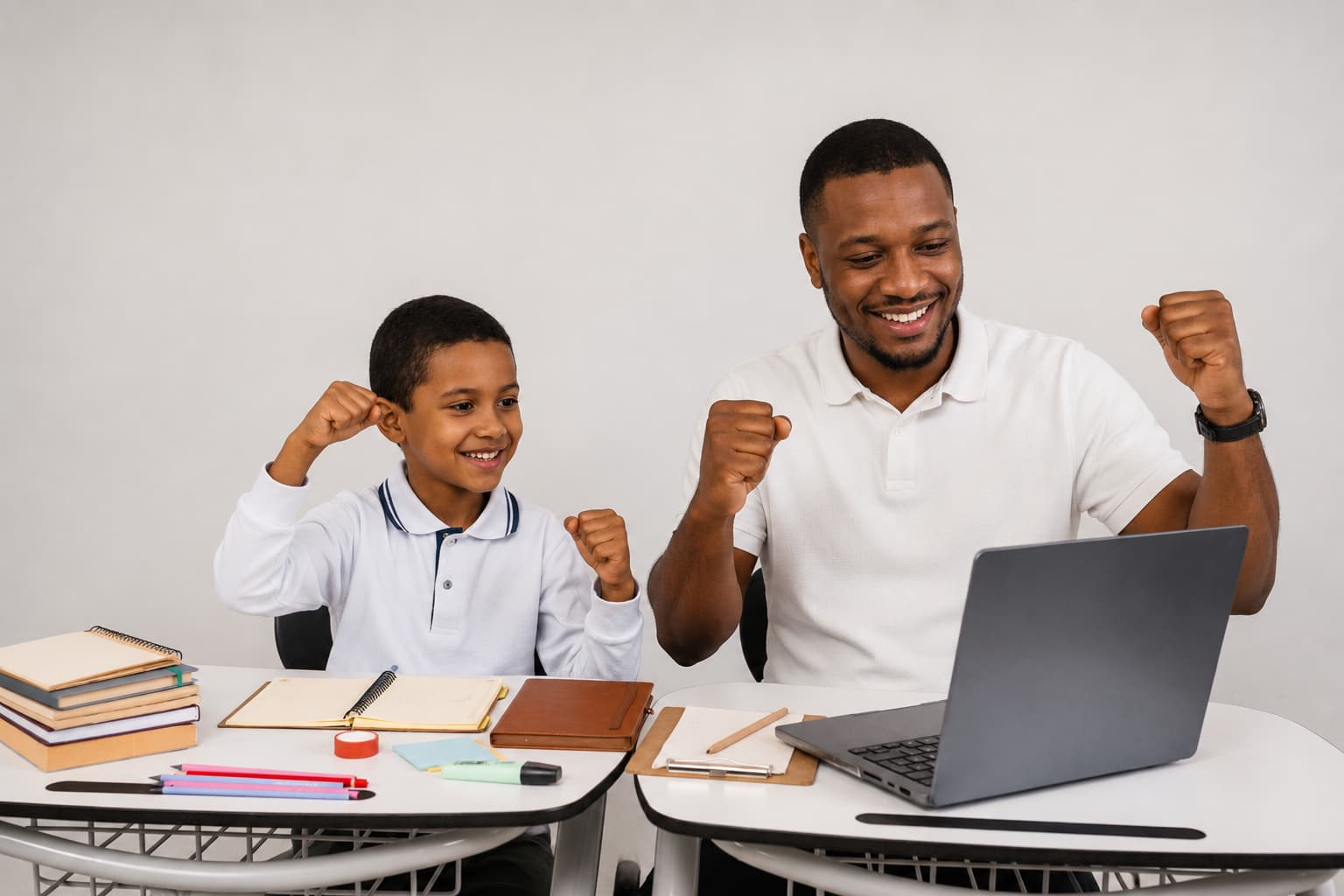A tutor helping a student